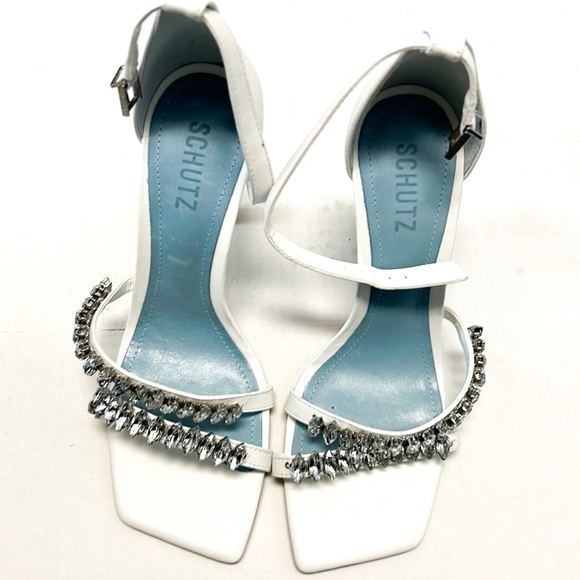 Schutz Linsey rhinestone heels - Picture 4 of 7